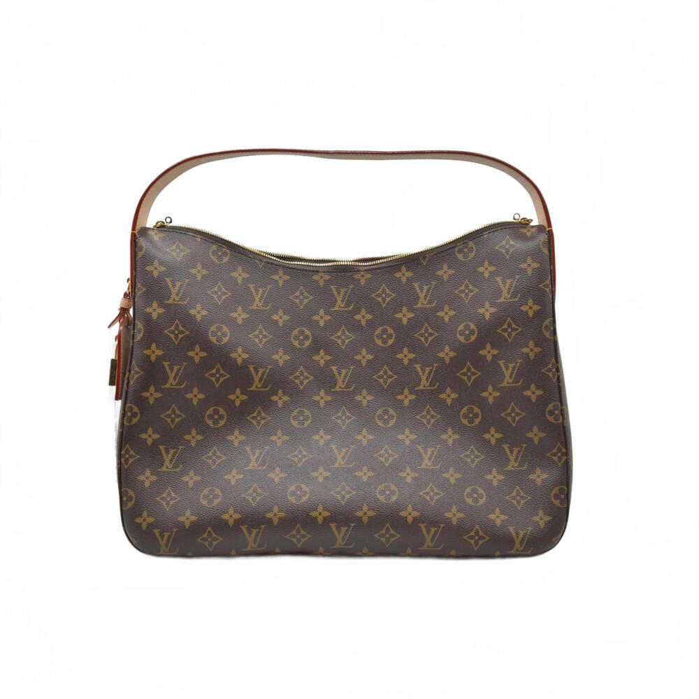 $2740 RFID Louis Vuitton Monogram Slouchy MM Tote